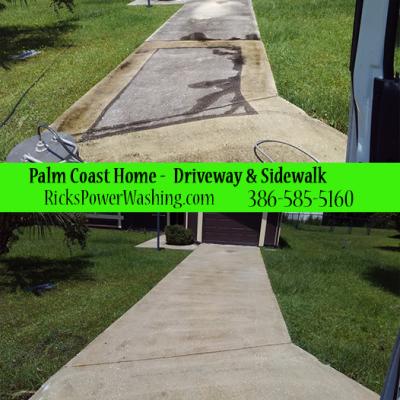 Driveway Cleaning Palm Coast 1